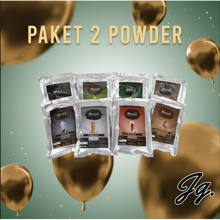 

Terbaru[Promo] DENALI PAKET PROMO 2 POWDER ALL VARIANT 800GR