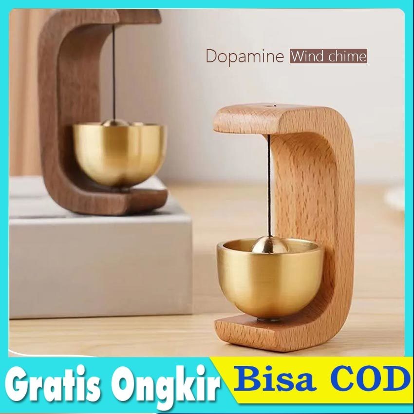 Bel Pintu Kayu lonceng Pintu Kuningan/Bel Pintu / bel Pintu Kenari/Lonceng Hadiah Lonceng Angin Deko