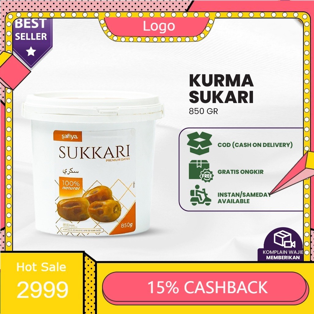 

Kurma Sukari Ember 850 Gram Grade A Kurma Ember Premium Quality Premium Original asli