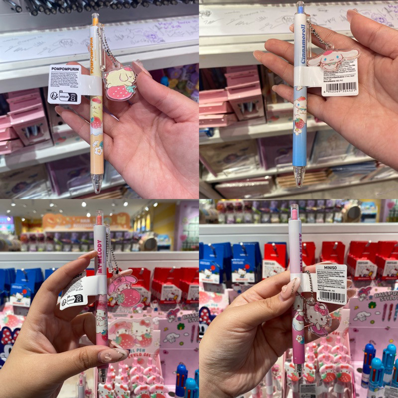 

Miniso x Sanrio - Stationery Kit Pulpen Gel Sanrio Kuromi Melody Cinnamoroll