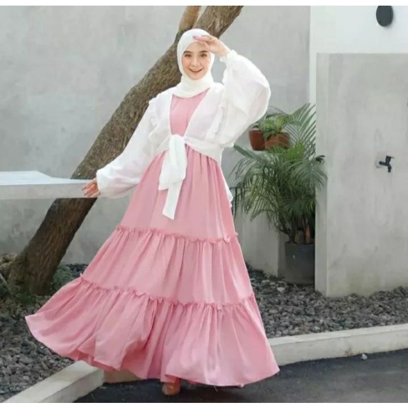 DISCOUNT 50% GAMIS ROMPI PREMIUM JUMBO // GAMIS + ROMPI JUMBO PREMIUM//BAJU WANITA MODEL BARU / MURA