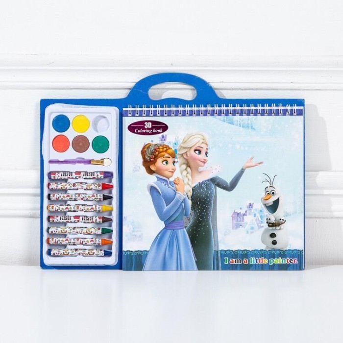 

✨LARIS✨ -Crayon Buku Gambar Set Anak Alat Lukis Alat Mewarnai Art Set Cat Air - RANDOM