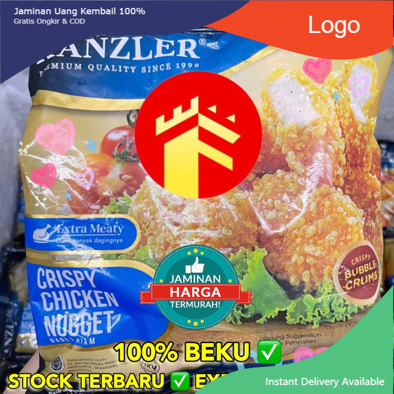 

KANZLER CRISPY CHICKEN NUGGET 450 GR