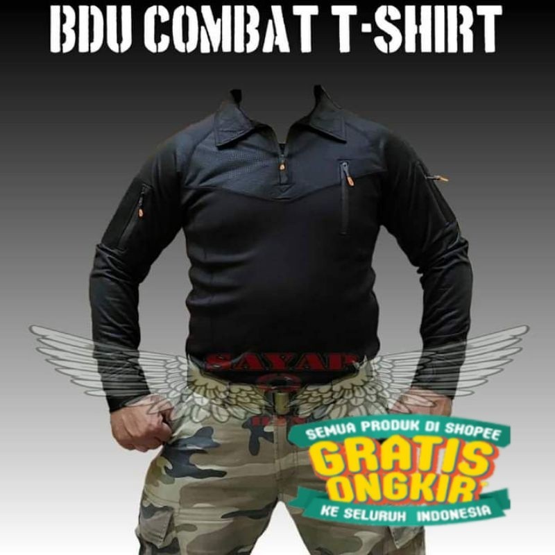 BDU WANGKI TNI LENGAN PANJANG,BAJU TNI BDU LENGAN PANJANG,KAOS PANJANG BDU,KAOS PANJANG TACTICAL,BAJ
