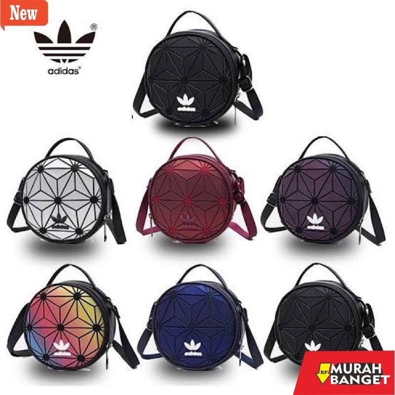 Tas Bulan Sabit Wanita ((BEST QUALITY)) SLINGBAG ADIDAS ROUND / SLINGBAG ADIDAS ISSEY MIYAKE / TAS S