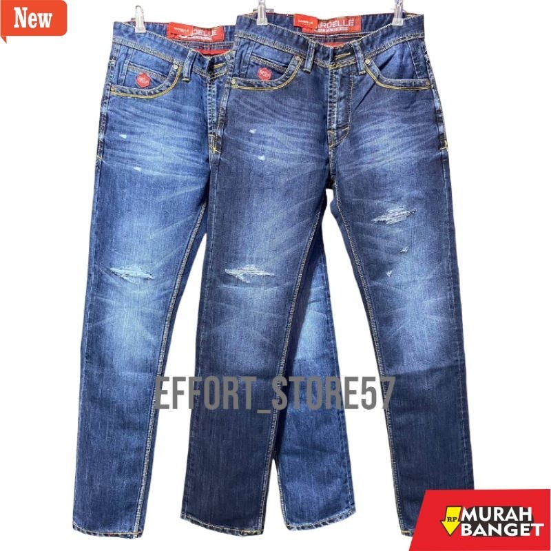 Denim Panjang Pria Celana Jeans Sobek Pria Fashion For Man Original Size 28-38 / Celana Pria Origina
