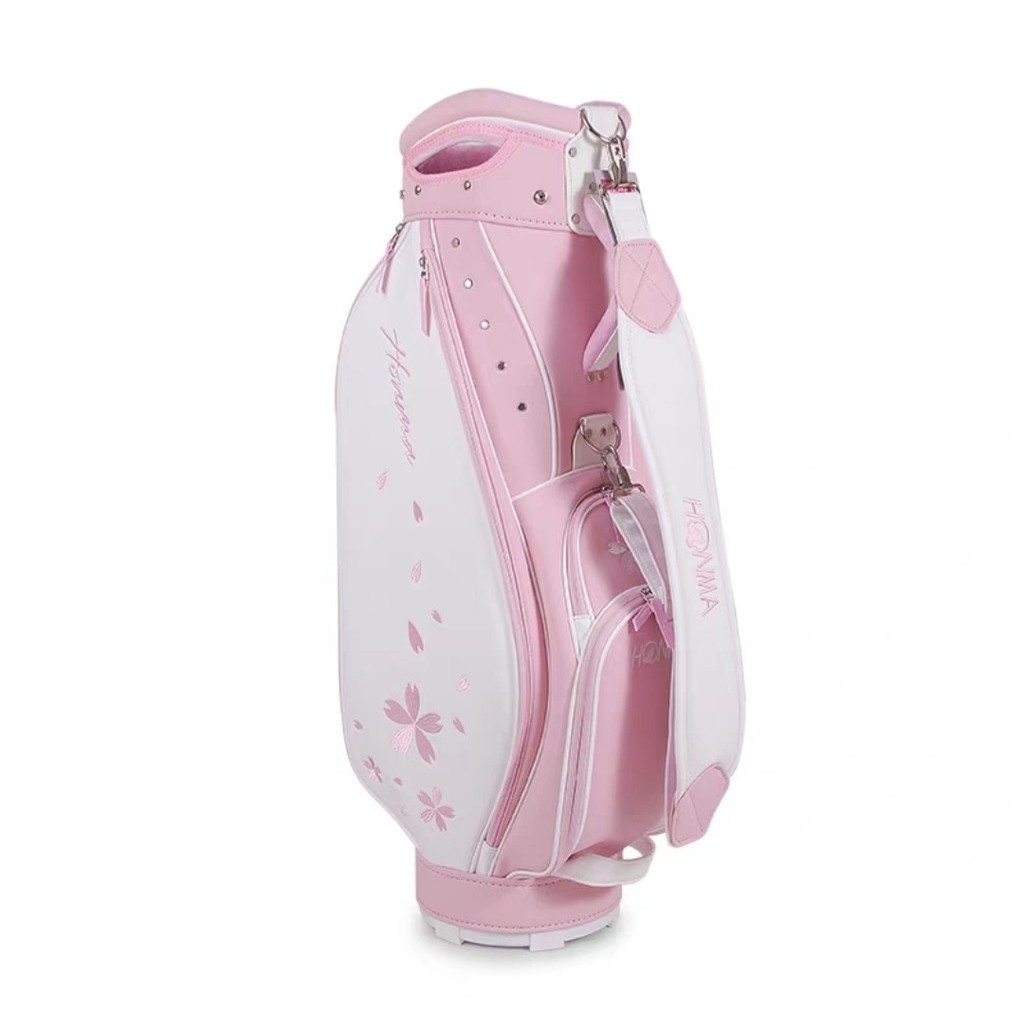 Cart Bag Golf / Tas Golf HNM Ladies Pink Little Flow
