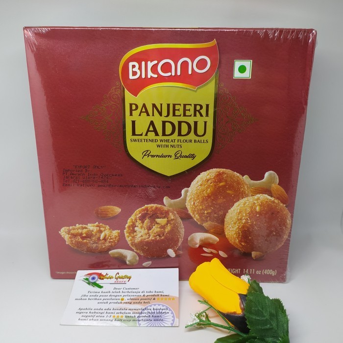 

Biskuit Panjeeri Laddu BICANO 400gr