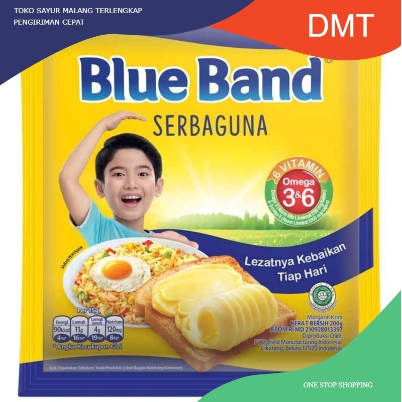 

KIRIM INSTAN Blue Band Serbaguna 200gr