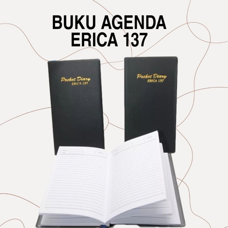 

Buku Agenda / Notebook Kerja ERICA 137