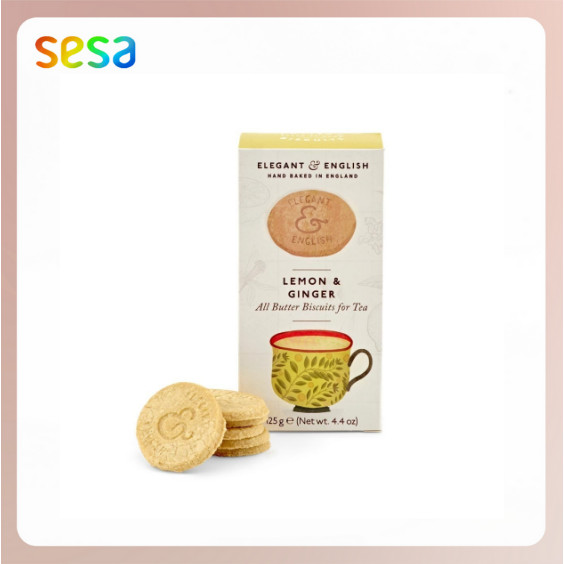 

THE FINE CHEESE CO Elegant & English Lemon & Ginger 140gr - Snack