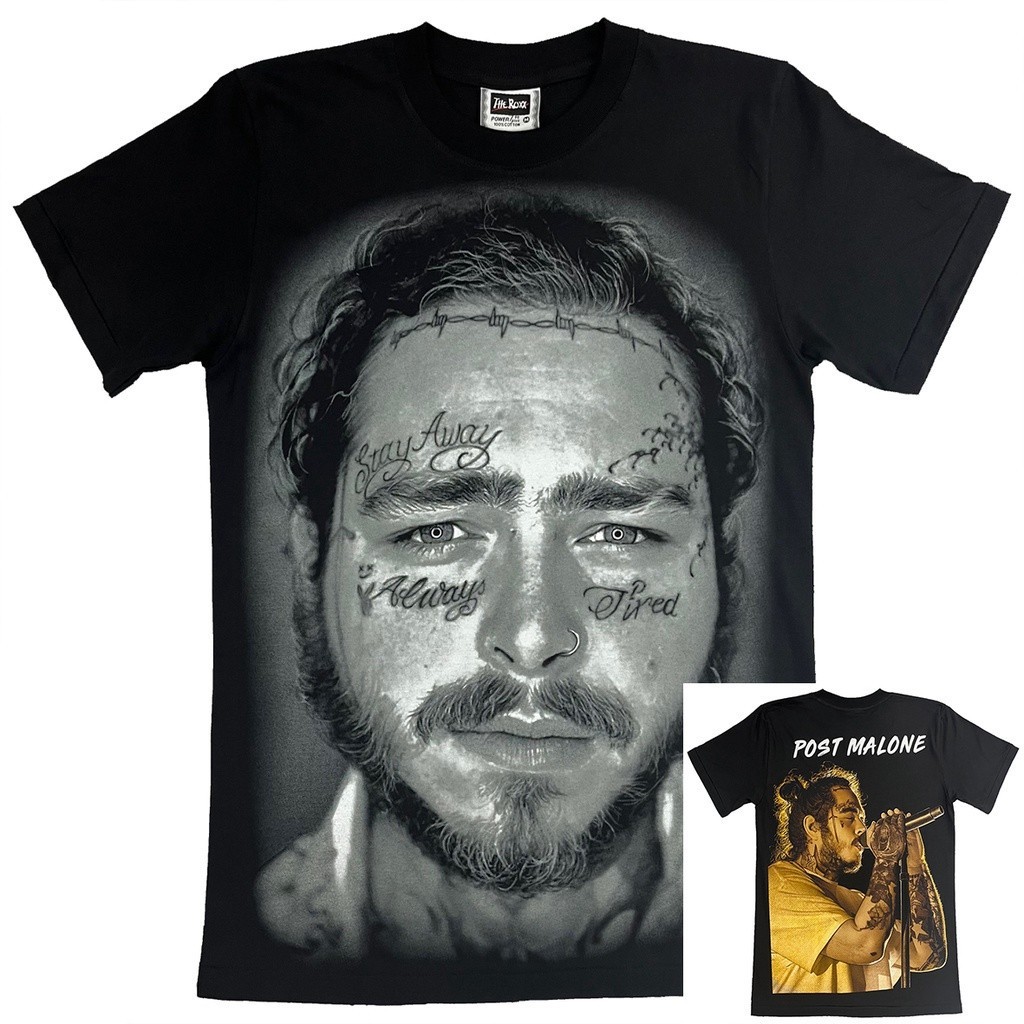 original design POST MALONE - BIG FACE SHIRT ( THE ROXX )