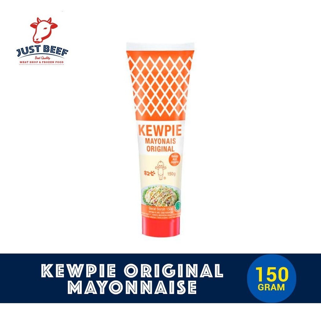 

Kewpie Original Mayonnaise | Mayo Japan Tube 150gr Halal MUI