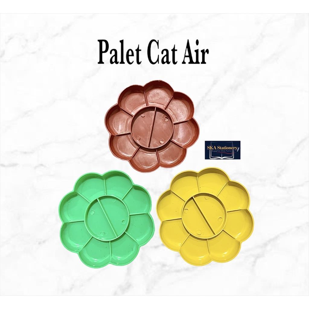 

Palet Cat Air/ Piring Cat Air /Tempat Cat Air (Pcs)