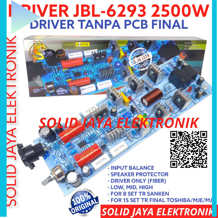 KIT DRIVER JBL 6293 JBL6293 JBL-6293 DRIVER TANPA PCB FINAL