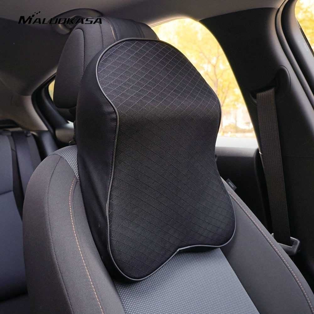 Bantal Kepala Kursi Mobil Sandaran Kepala Leher Kursi Mobil Ergonomis Memory Foam