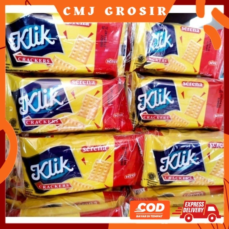 

GROSIR KLIK CRACKERS SERENA RENCENG 1 PACK ISI 10 PCS