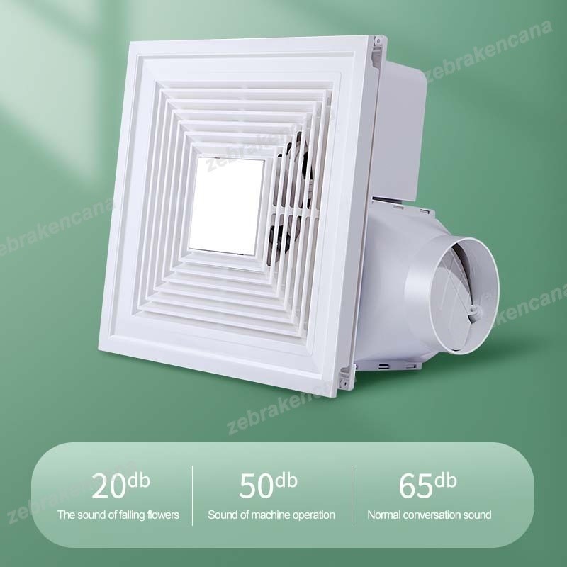 Ducting Exhaust Fan Plafon 12 Inch Kipas Blower Exhaust Plafon 8 Inch/10 Inch Kipas Atap Kipas Kamar