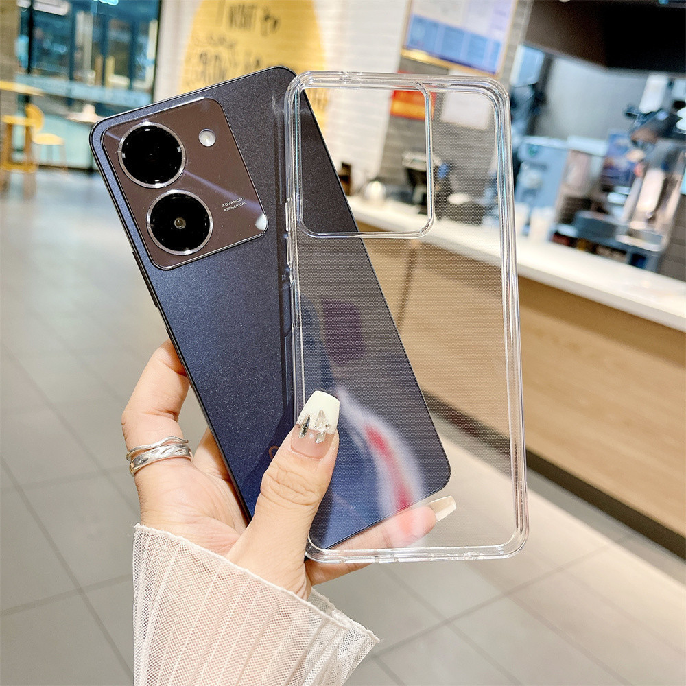 Clear Casing Tipis Anti Bening For Vivo iQOO NEO/Z5/V17NEO/S1/X80 Lite/V20/V20 SE/V21E 4G/V21E 5G/V2