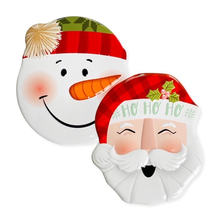 

Natal Kotak Kaleng Tin Box Santa Snowman 64674900 - 01
