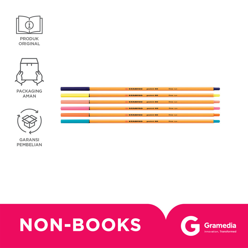 

Stabilo Point 88 Apricot