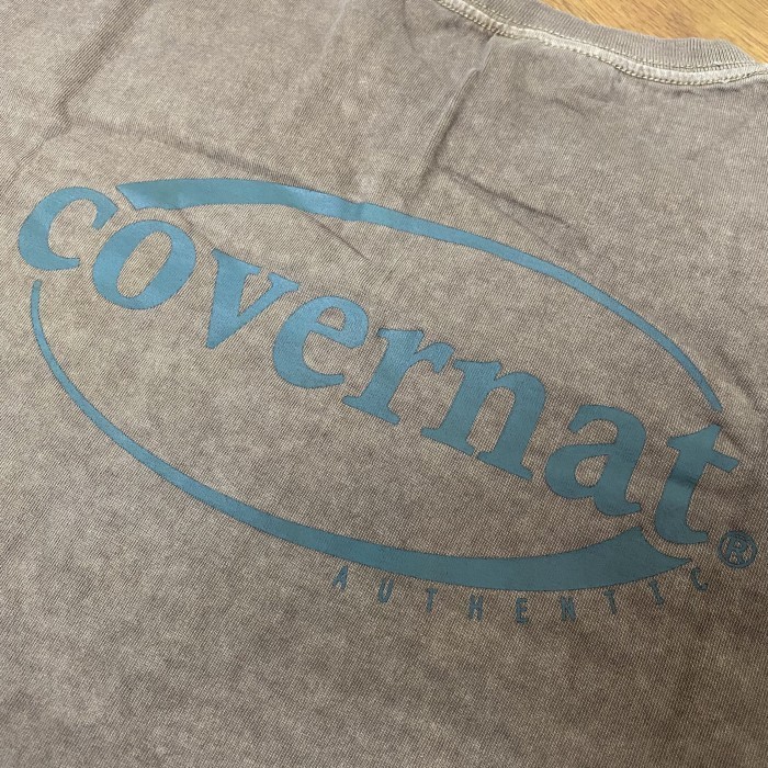 Covernat Logo T-Shirt (Heather Brown) Kaos Washed Vintage BNWOT
