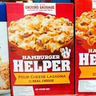

Helper four cheese lasagna 195gr real cheese