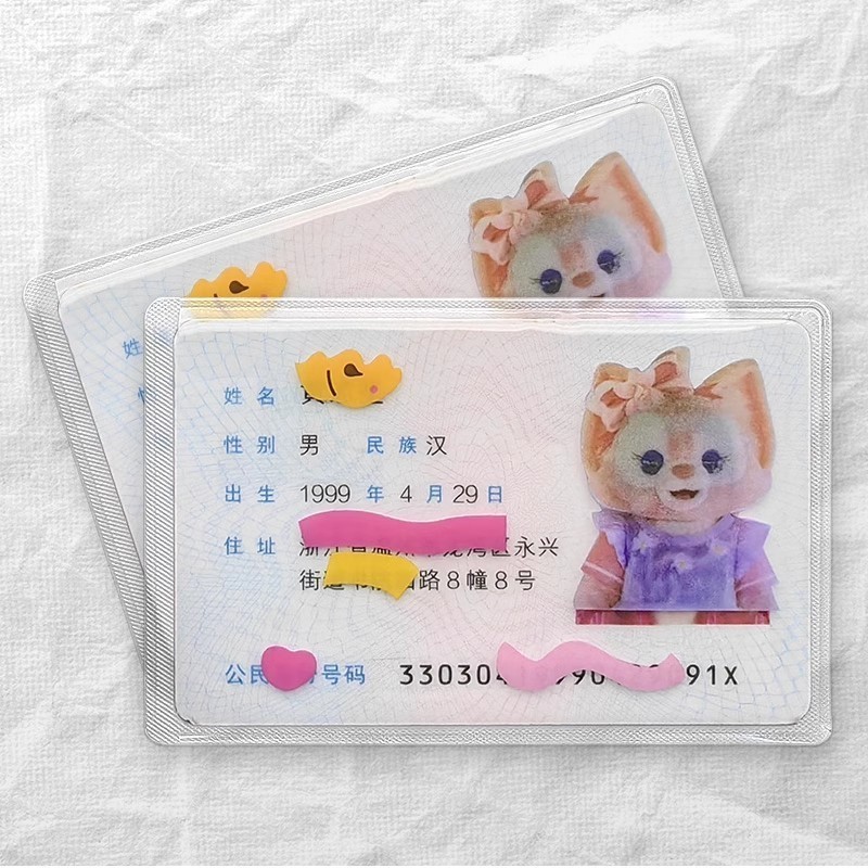 

SMM Sampul Pelindung Kartu Tanda Pengenal Karakter Cover Pelindung Kartu ATM SIM KTP Cover Kartu Doff Bahan PVC Anti Air Cover Pelindung Anti Gores Karakter Kartun Plastik Pelindung Kartu Nama Kartun Lucu