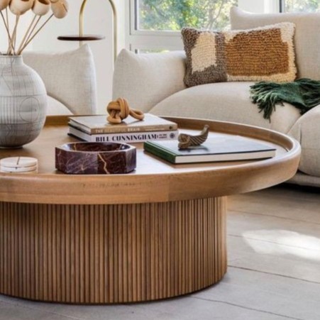 GFJ Meja Tamu Minimalis Meja Tamu Bundar Meja Tamu Kayu Jati Modern