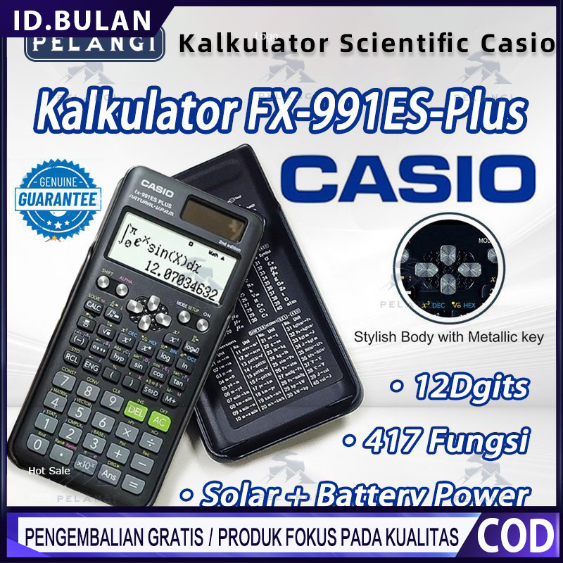 

Kalkulator Scientific Casio ilmiah FX-991EX/991ES-Plus Kalkulator Casio Scientific Calculator Casio Scientific Kalkulator Scientific Casio FX-991EX / FX-991CW Kalkulator Ilmiah Original