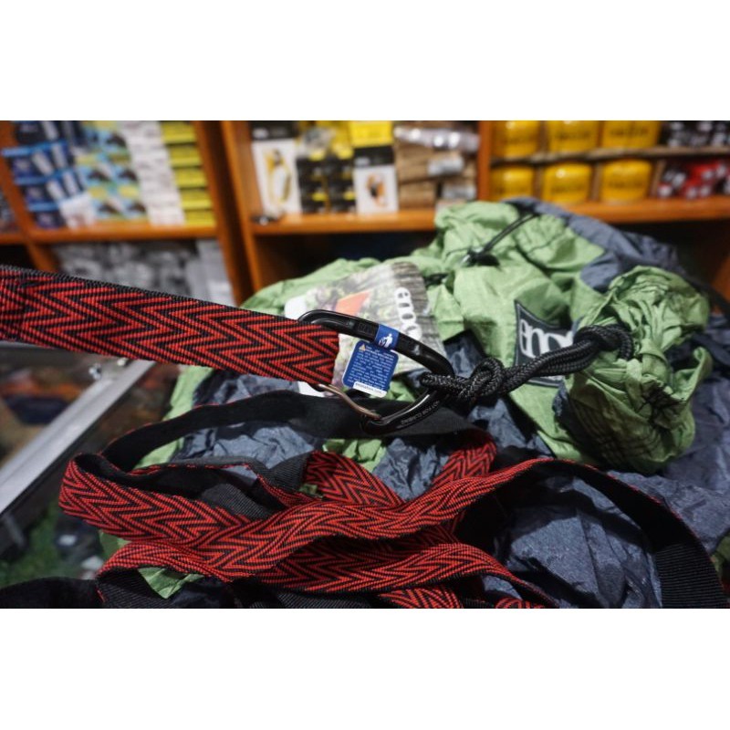 Strap hammock tali hammock eno doublenest singlenest motif webing webbing tubular bisban bisband