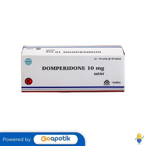 Domperidone Erlimpex 10 Mg Box 100 Tablet