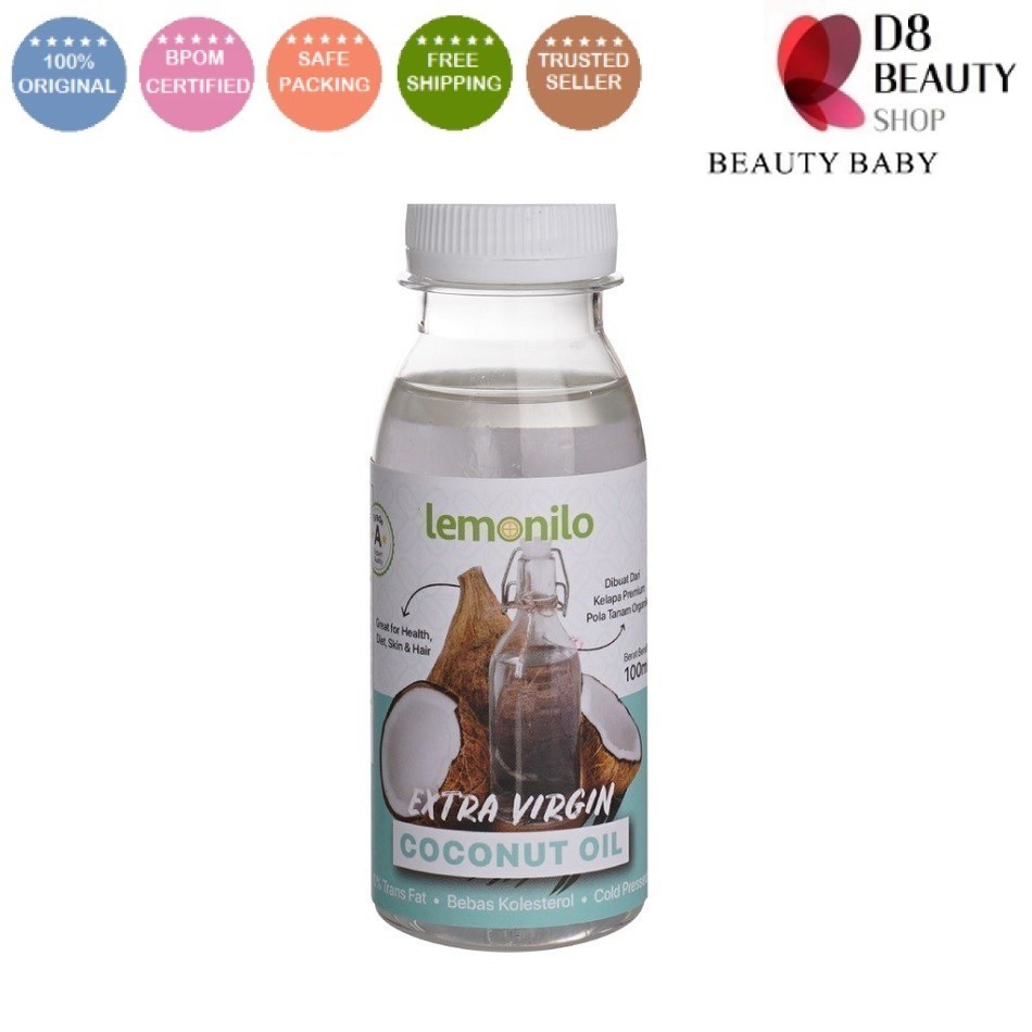 LEMONILO EXTRA VIRGIN COCONUT OIL VCO 100 ml MINYAK KELAPA