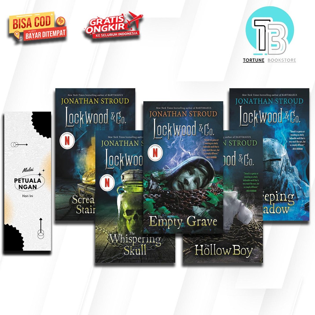 Lockwood & Co. (5 book series) by Jonathan Stroud