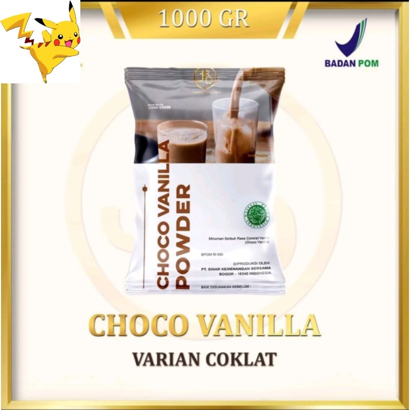 

pekanbaru / Bubuk Minuman Premium Choco Vanilla - Jakarta Bubble Drink | BPOM & HALAL
