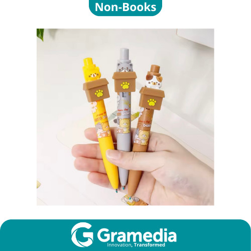 

[Gramedia Cijantung] KAKO CATS DIARY SURPRISE GEL PEN KK-8225