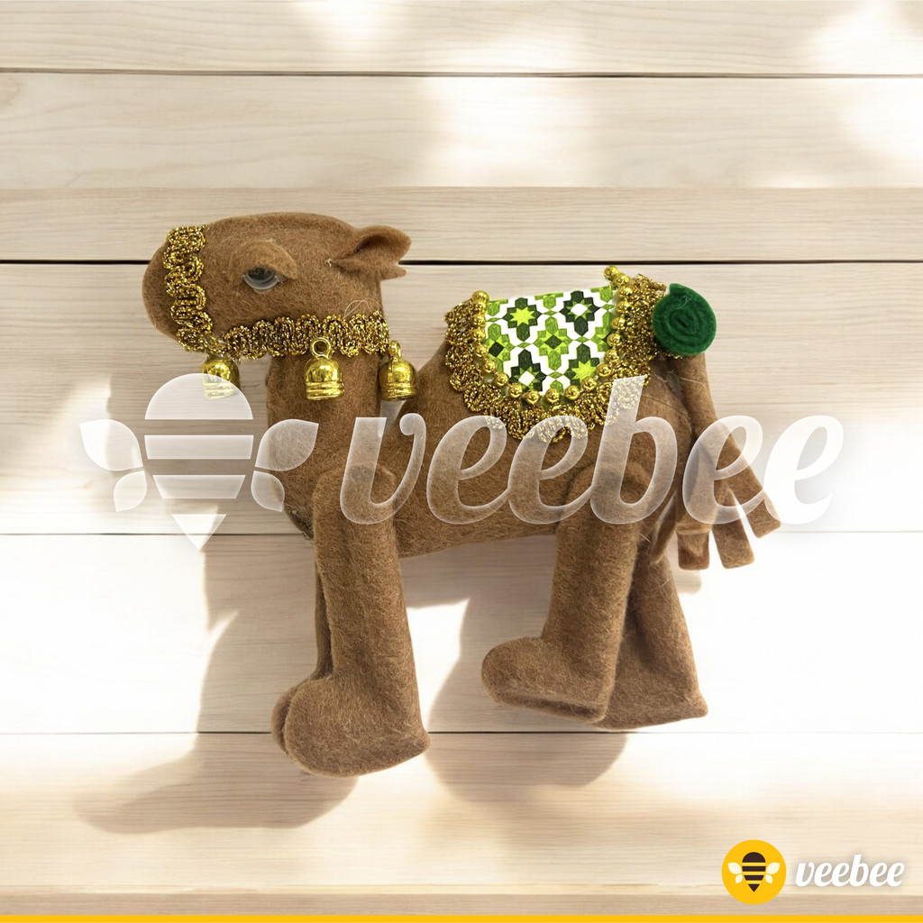 Hiasan Unta Flanel | Dekorasi Hampers Ramadhan & Eid Mubarak