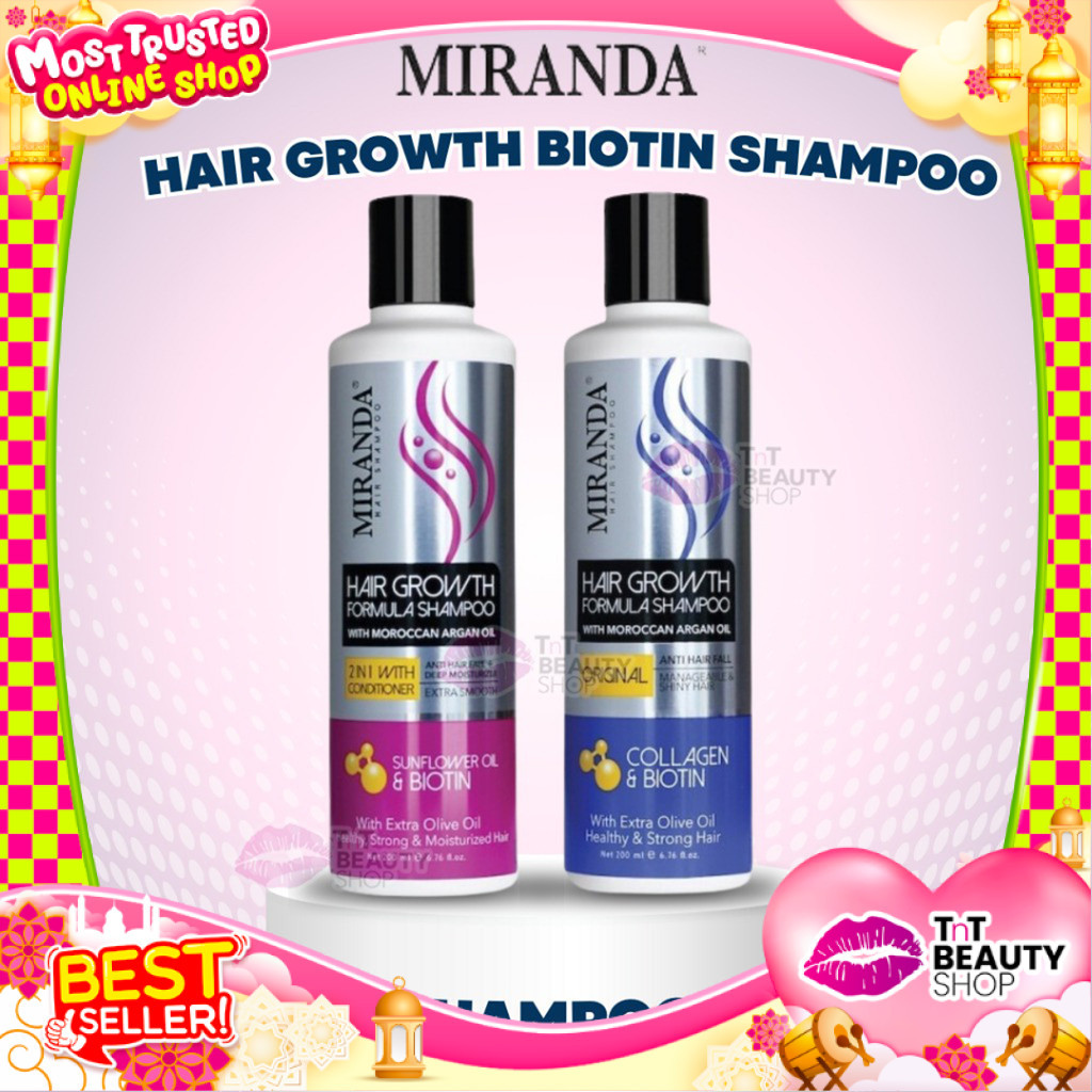 Miranda Hair Growth Biotin Shampoo | TnT Beauty Shop
