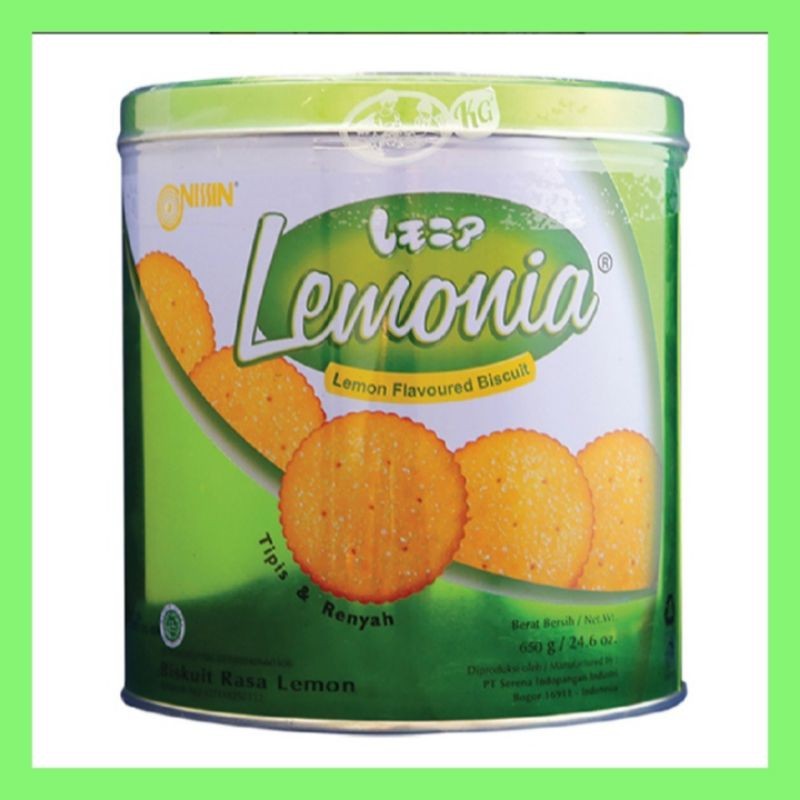 

Nissin Lemonia Biskuit Rasa Lemon Kaleng 650gr pusat grosir