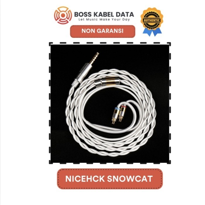 Nicehck Snowcat Upgrade Cable 6N OCC+6N Silver Plated - 3.5-0.78