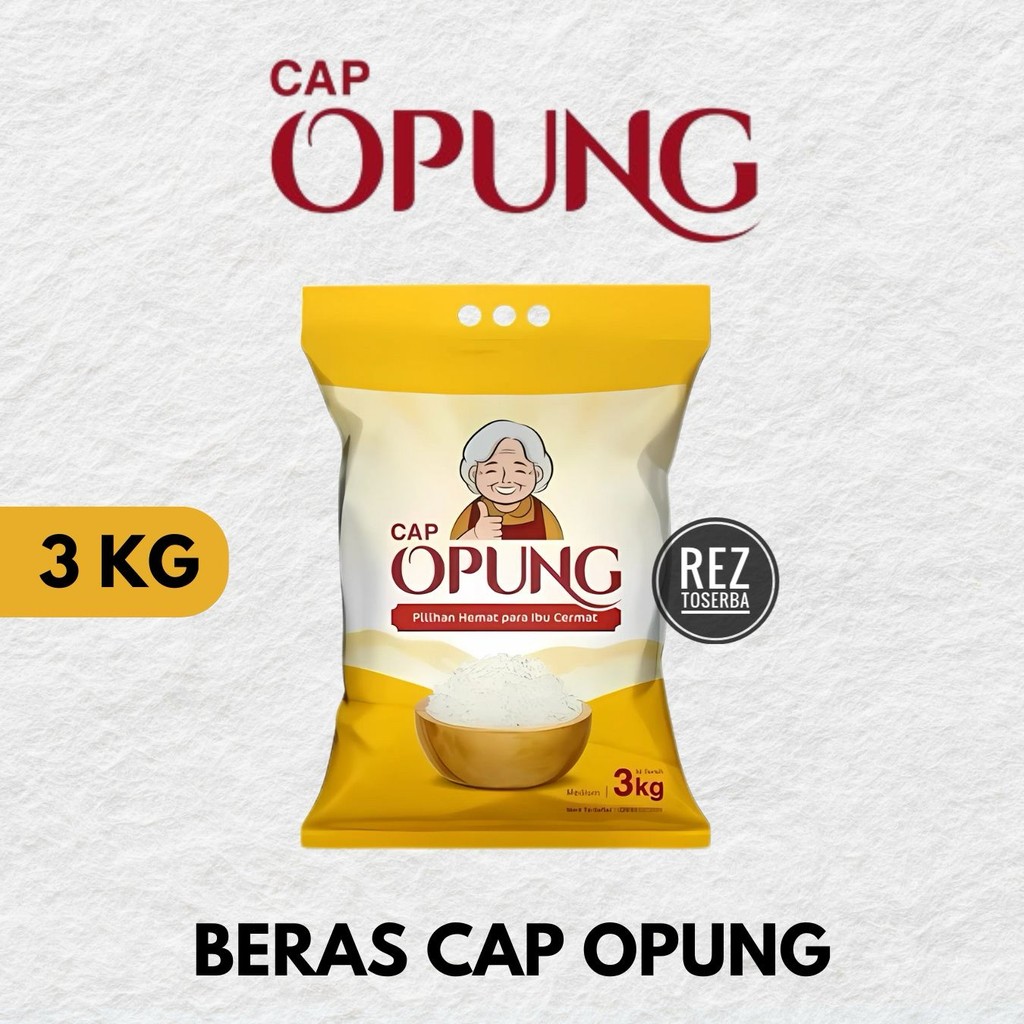 

Beras Pulen Premium 3Kg Cap Opung Kualitas Tinggi Murah