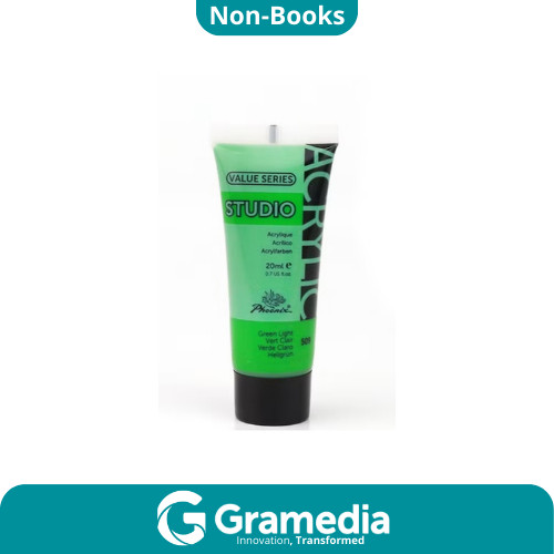 

[Gramedia Cijantung] Phoenix Cat.Acry 20Ml 509 Light Green