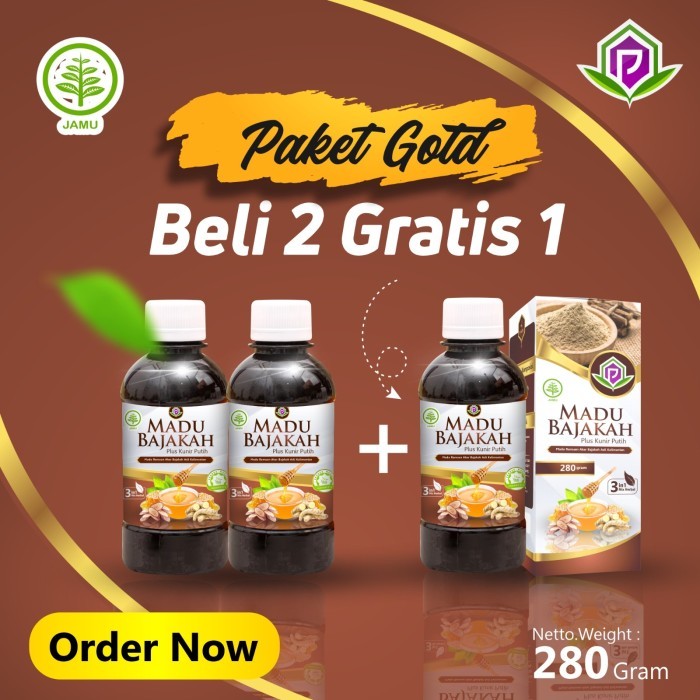 

Ori Madu Herbal Madu Bajakah Kunir Putih 3 In 1 Asli Kalimantan 280 Gr