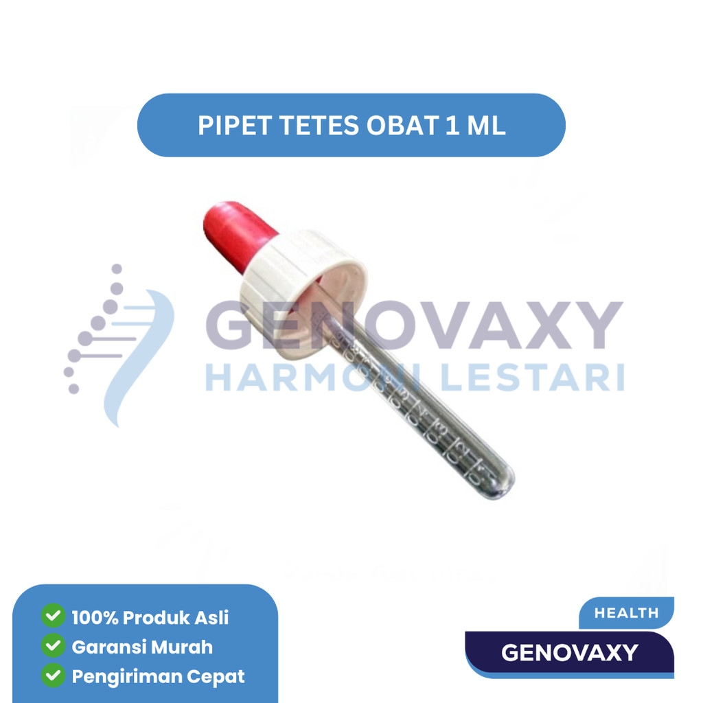 Pipet Drop 1ml/ Pipet Tetes 1ml/ Pipet Obat 1ml