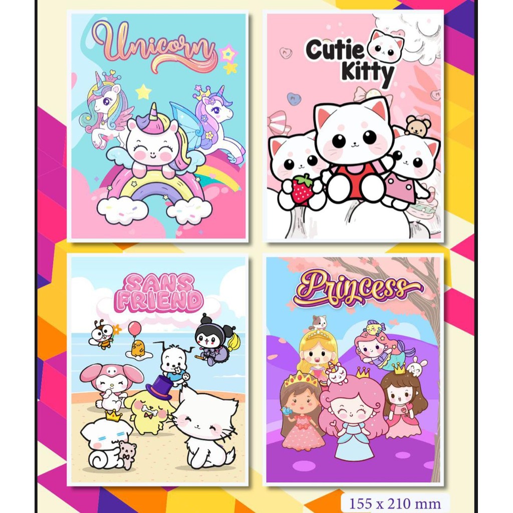 

(1 PACK/10PCS) BUKU TULIS GARIS 58 LEMBAR / BUKU TULIS 38 LEMBAR