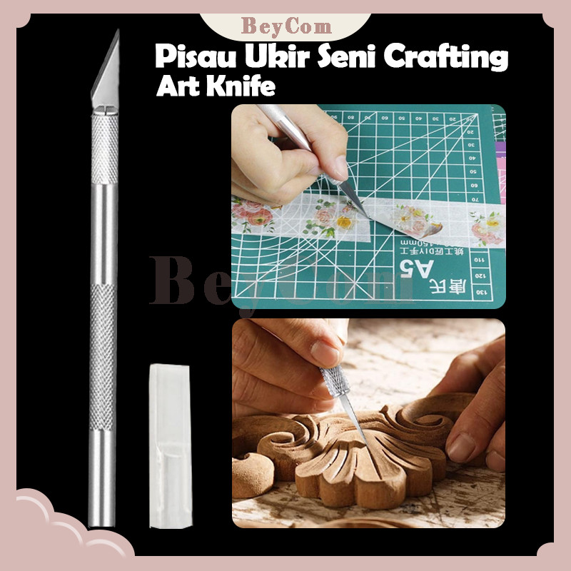 

Pisau Seni/ Pisau Ukir Seni Crafting Art Knife / Cutter Pen / Art Knife