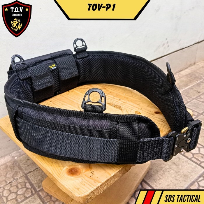 [BEST SELLER] Kopel Tactical TNI Polri TOV Standard Molle Warbelt + Pouch - Tanpa Tas
