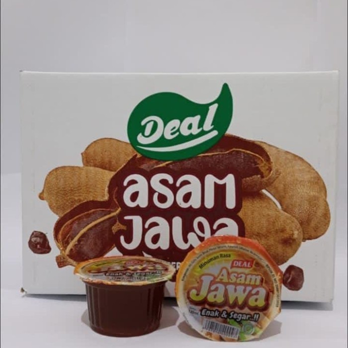 

Minuman Deal Rasa Asam Jawa isi 32 cup