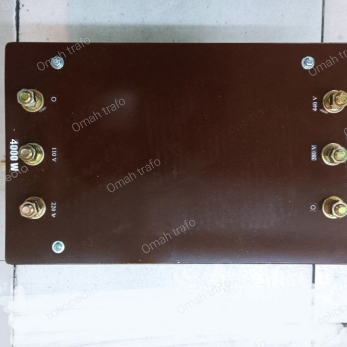 

trafo step up down induksi 4000 watt 380 440v / 110 220v