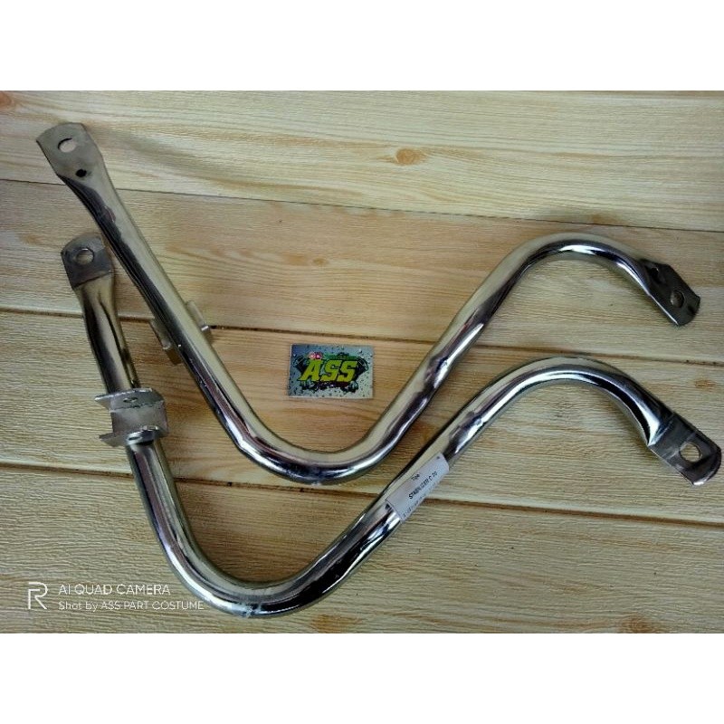 BISA Cod Fostep L HONDA C70-postep L Honda C70 Bahan Tebal-besi Fostep L Honda C70 Set Kanan Kiri Te